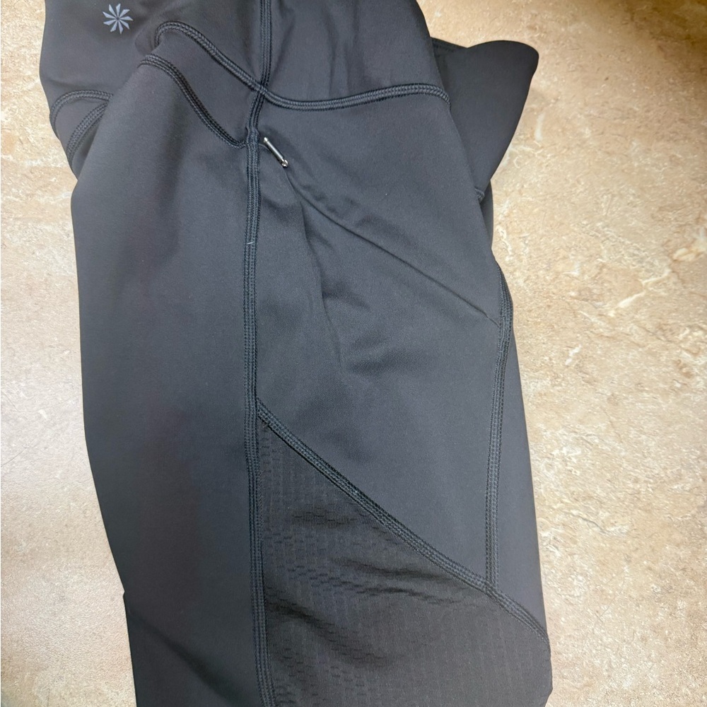 Athleta Women's Black Bike Shorts size small - Picture 4 of 9